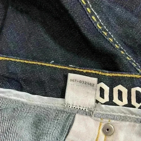 Y2K Coogi Rhinestone Angel Wings Jeans - Picture 8 of 8